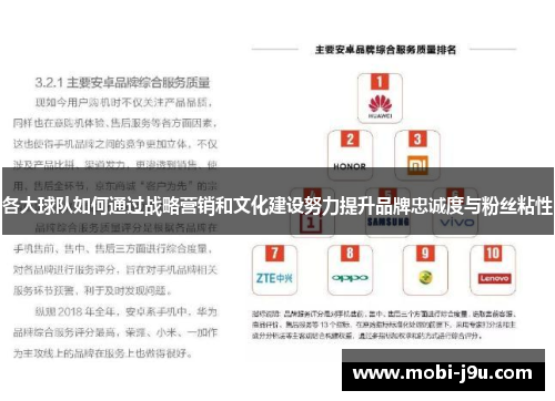 各大球队如何通过战略营销和文化建设努力提升品牌忠诚度与粉丝粘性