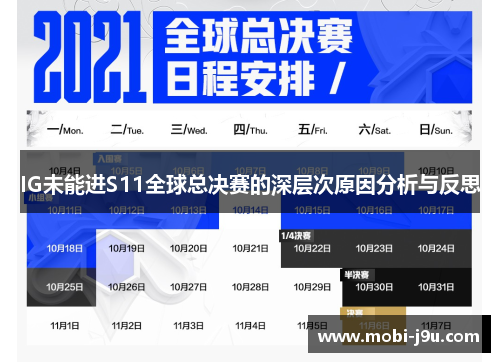 IG未能进S11全球总决赛的深层次原因分析与反思